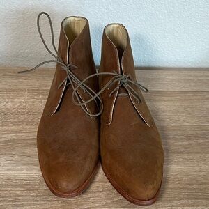 Nisolo Women's Tan Leather Ankle Boots